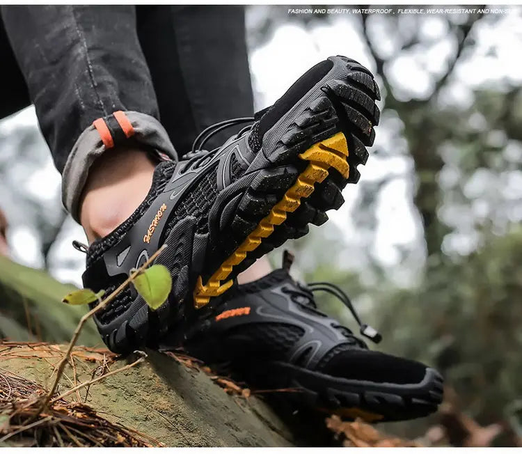 Men’s Outdoor Hiking Shoes – Anti-Slip Trekking Sneakers