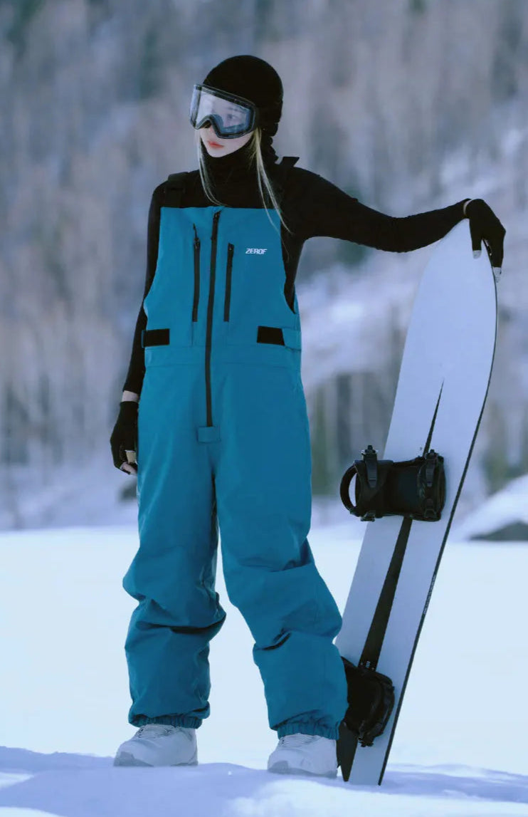 Women's Insulated Ski Overalls