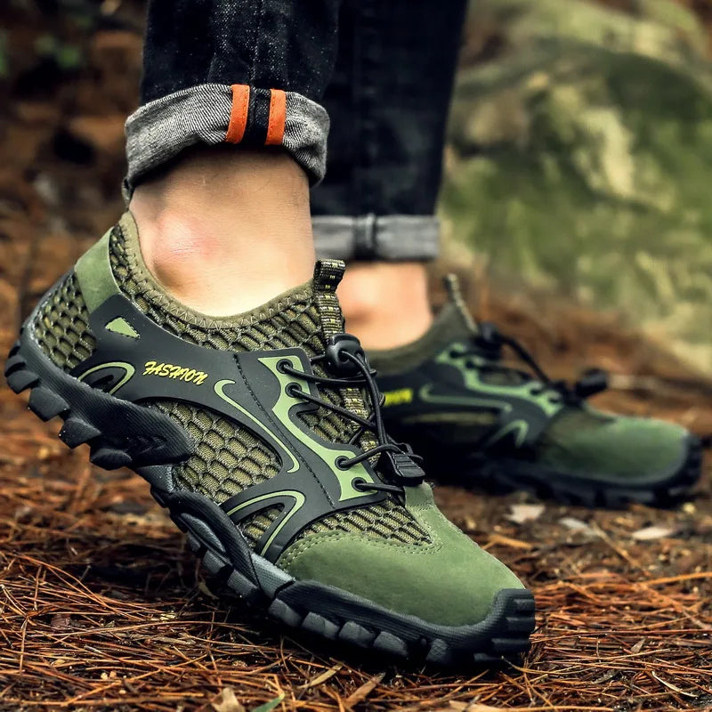 Men’s Outdoor Hiking Shoes – Anti-Slip Trekking Sneakers