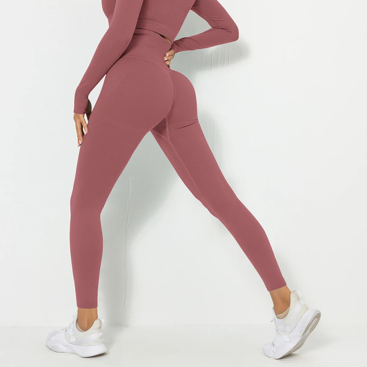 High-Waist Seamless Leggings