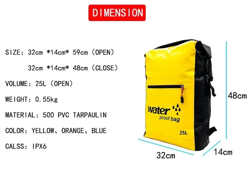 Waterproof Backpack Durable & Versatile for Outdoor Adventures