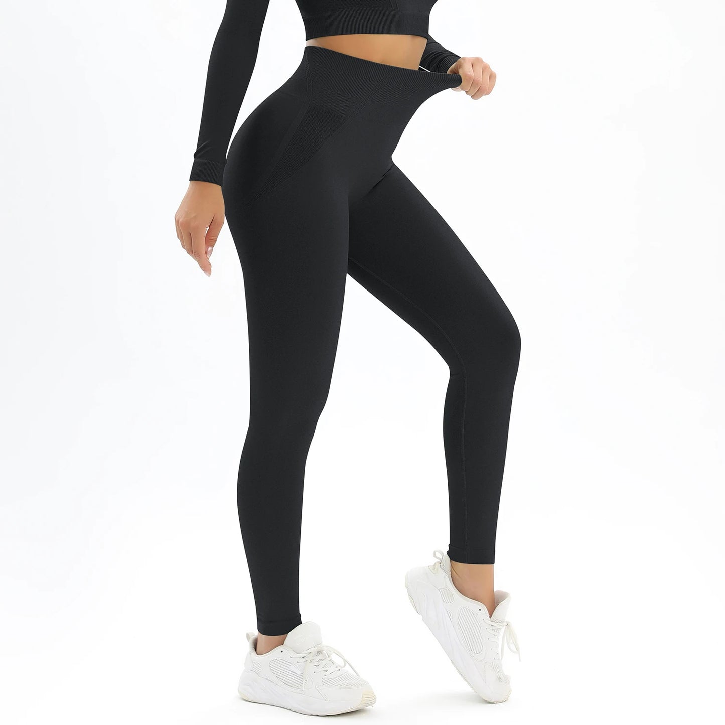 High Waist Seamless Tights