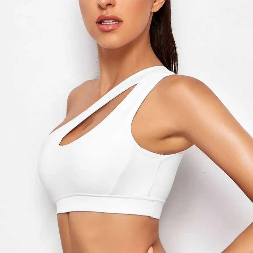 One-Shoulder Sports Bra