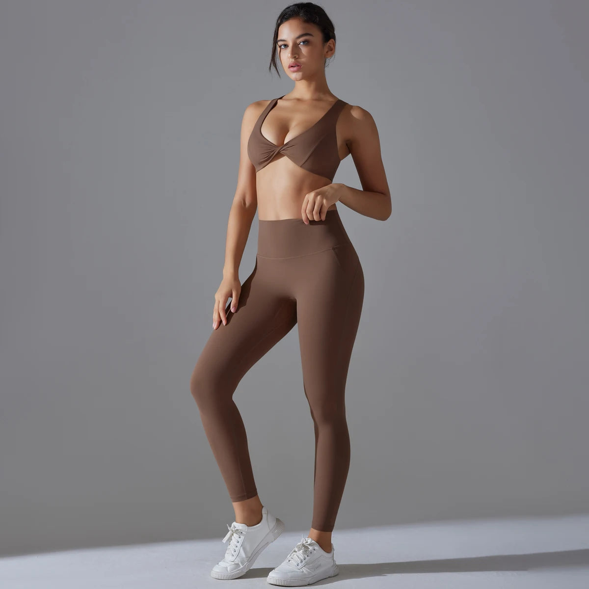 Seamless Push-Up Bra & Leggings Set