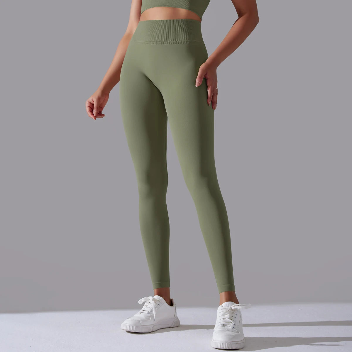 Seamless High-Waist Leggings