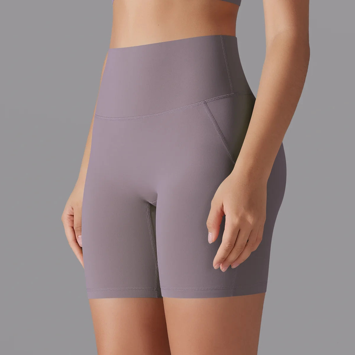 High-Waist Breathable Legging Shorts for Women