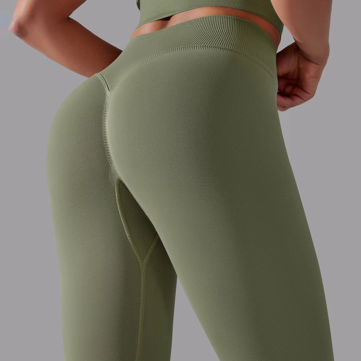 Seamless High-Waist Leggings