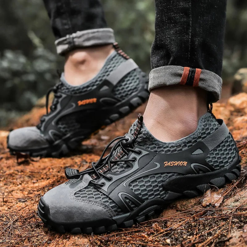 Men’s Outdoor Hiking Shoes – Anti-Slip Trekking Sneakers