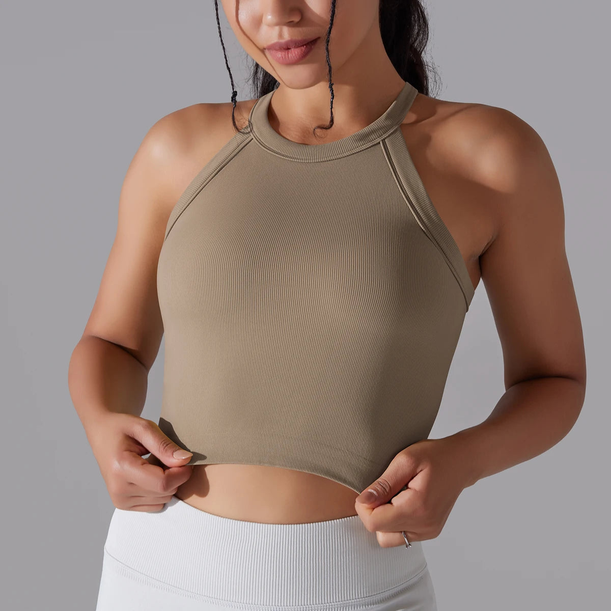 Women's Seamless Double-Layer Support Vest