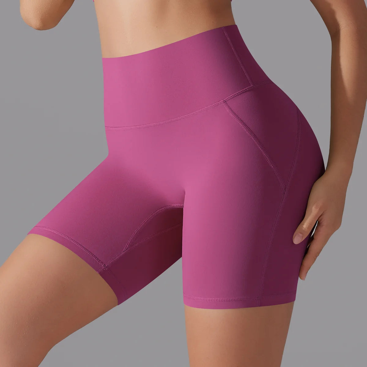 High-Waist Breathable Shorts – Lightweight & Flexible