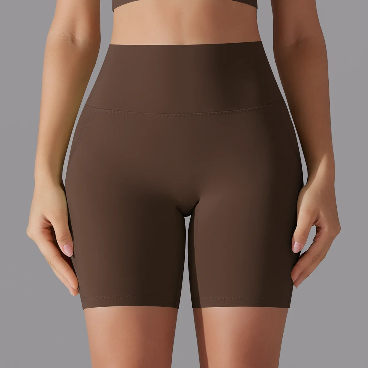 High-Waist Breathable Legging Shorts for Women