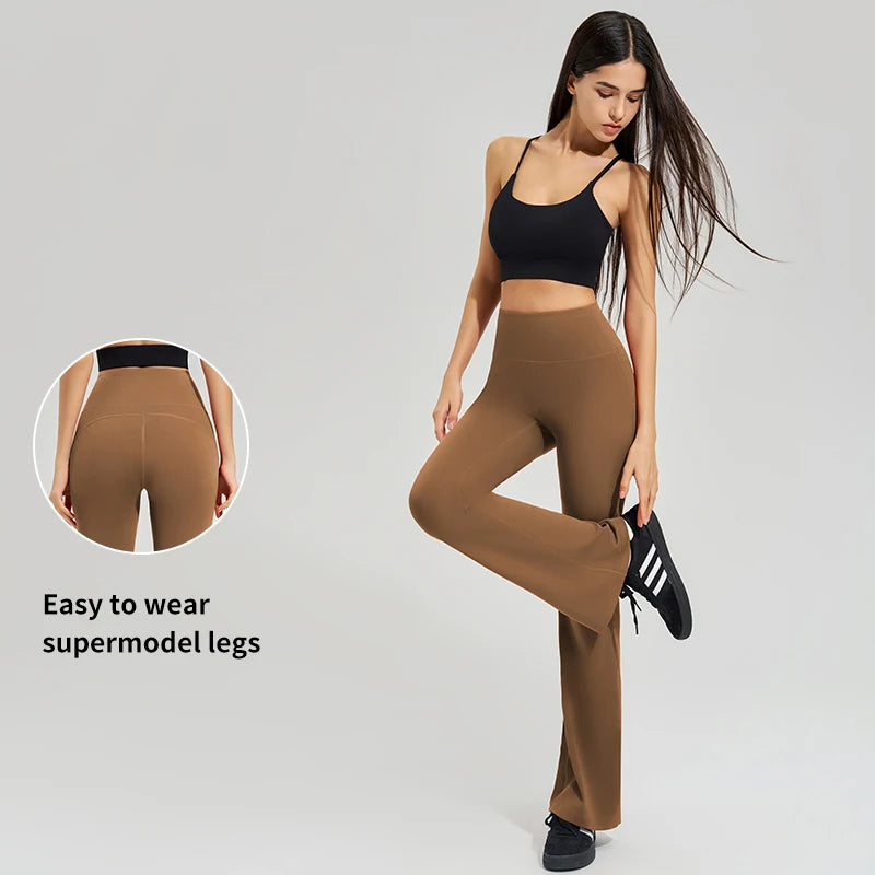 High Waist Flare Yoga Pants