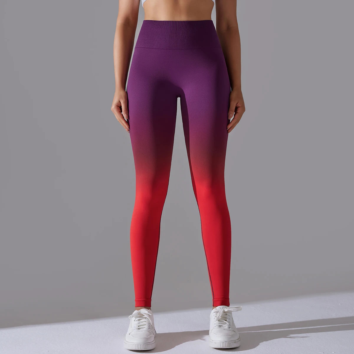 High-Waist Seamless Stretch Leggings