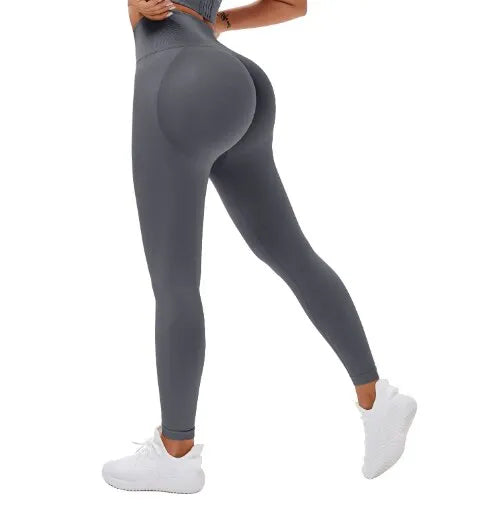 Seamless High-Waist Leggings – Sculpting & Stretchy