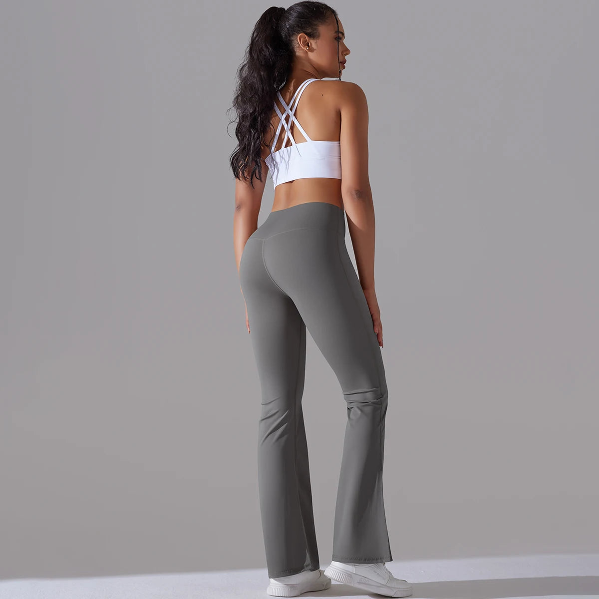 High-Waist Flare Leggings