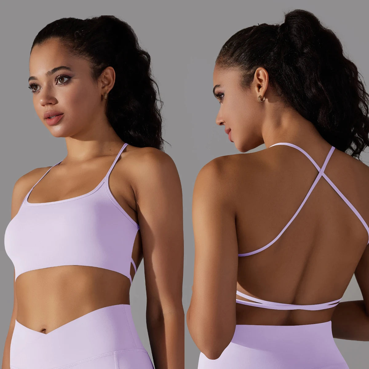 Women's Cross-Back Support Bra