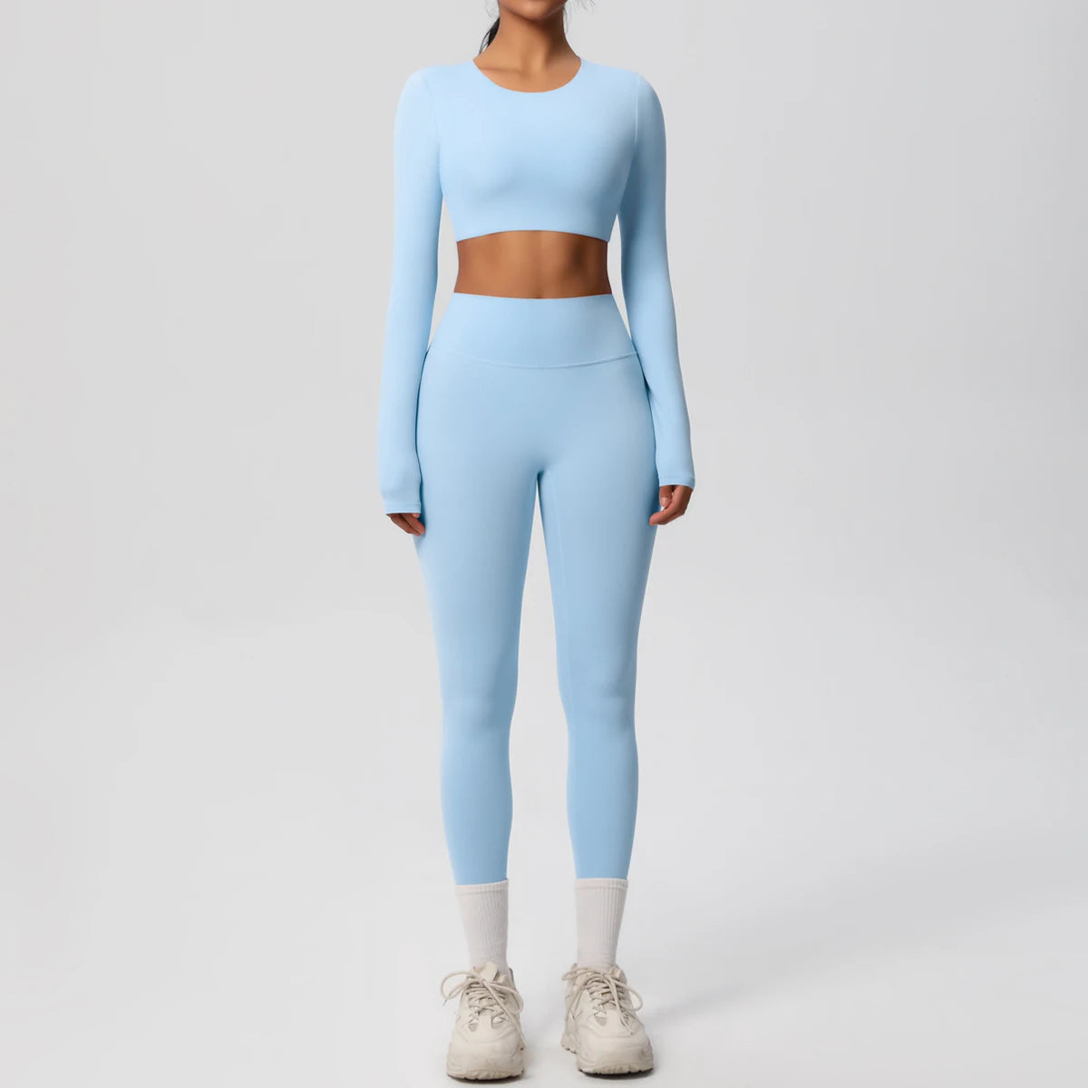 2-Piece Set – Long Sleeve Top & Leggings