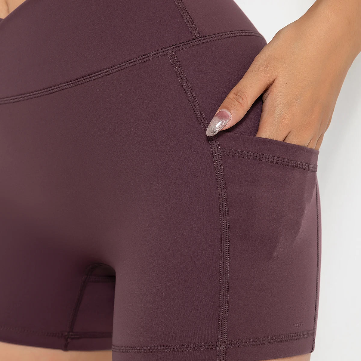 High-Waist Seamless Shorts with Tummy Control