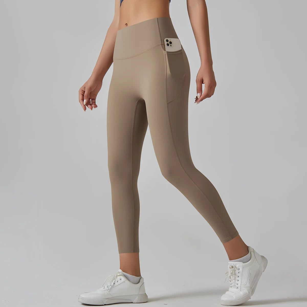 High-Waist Leggings with Pockets