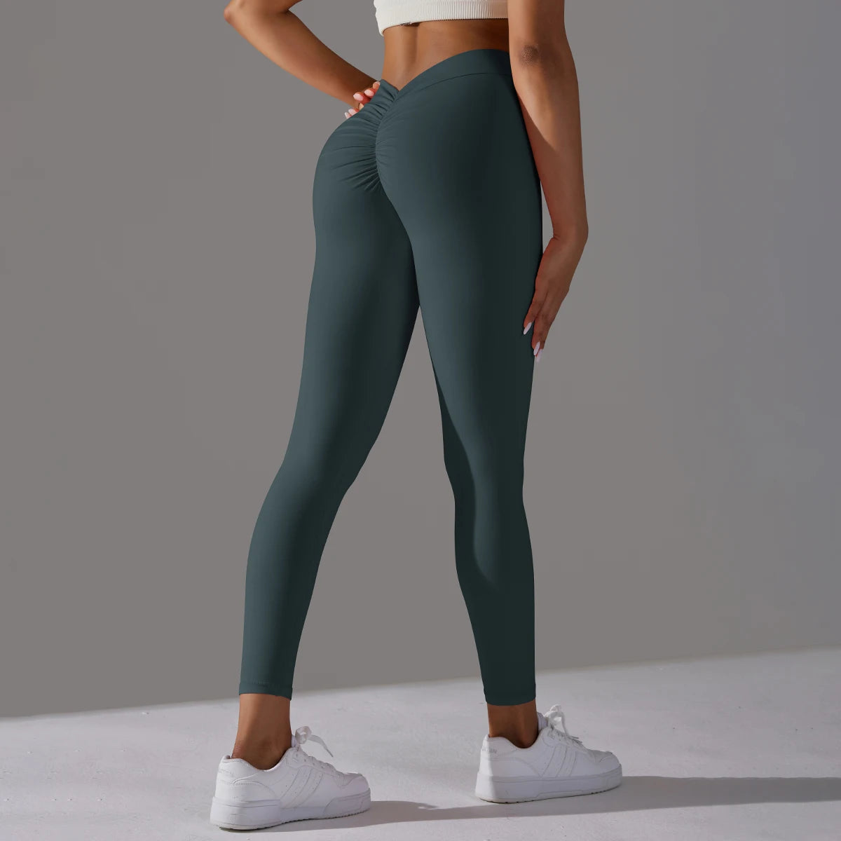 V-Waist Scrunch Leggings