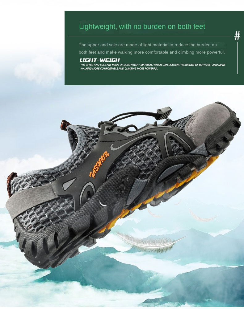 Men’s Outdoor Hiking Shoes – Anti-Slip Trekking Sneakers