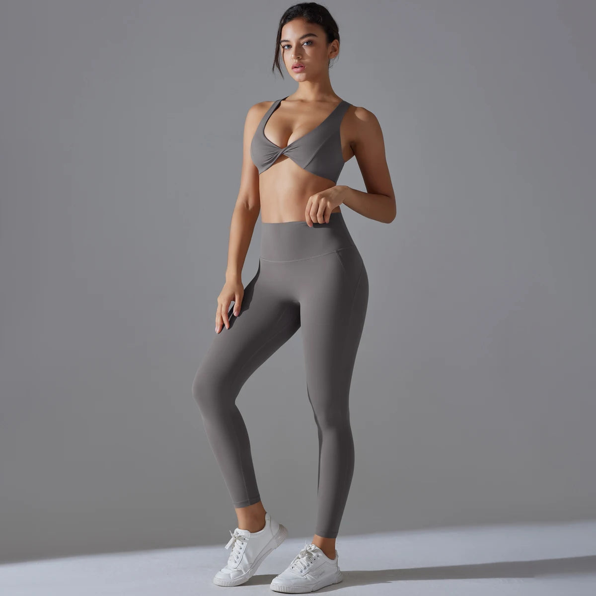 Seamless Push-Up Bra & Leggings Set