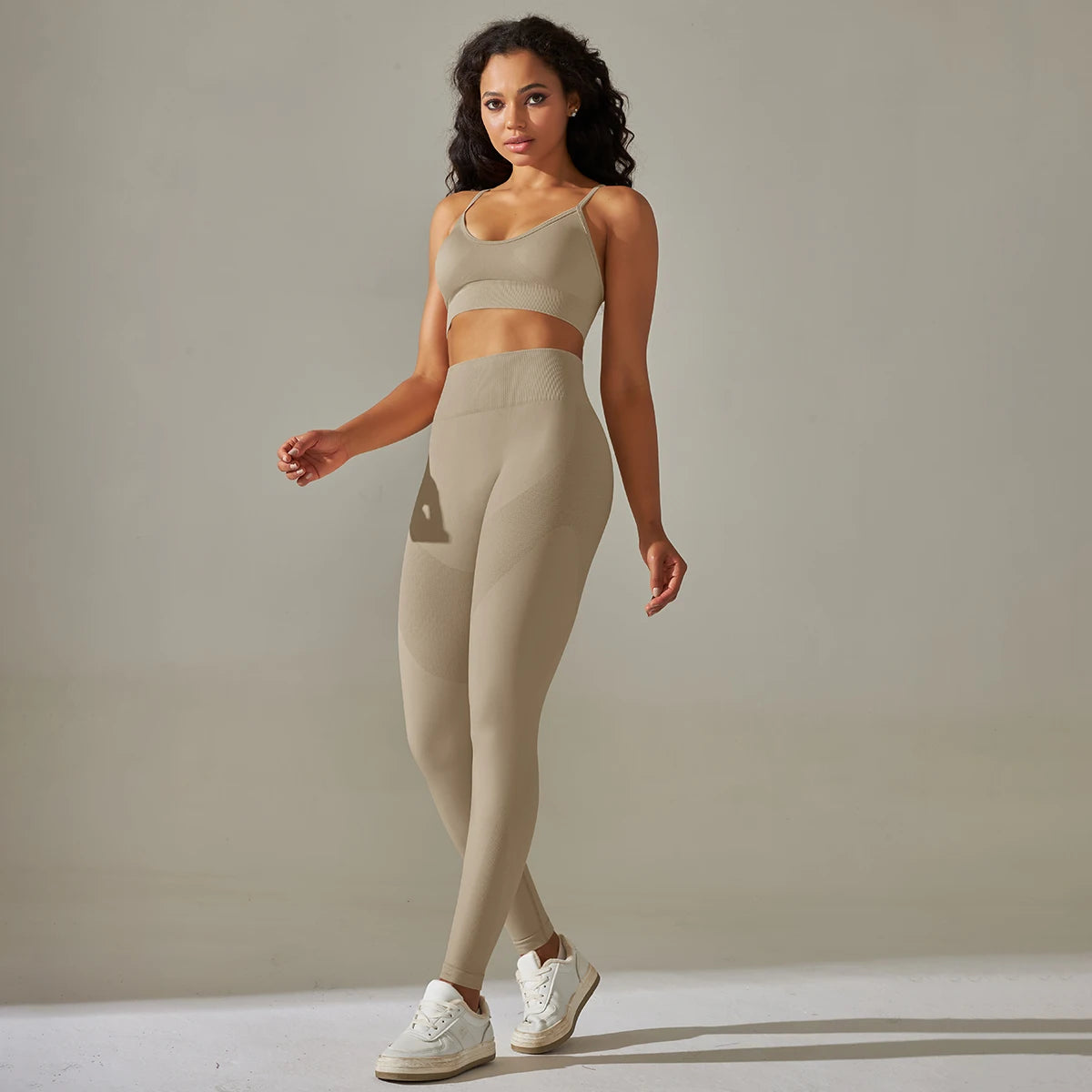 Seamless Camisole Bra & Leggings Set