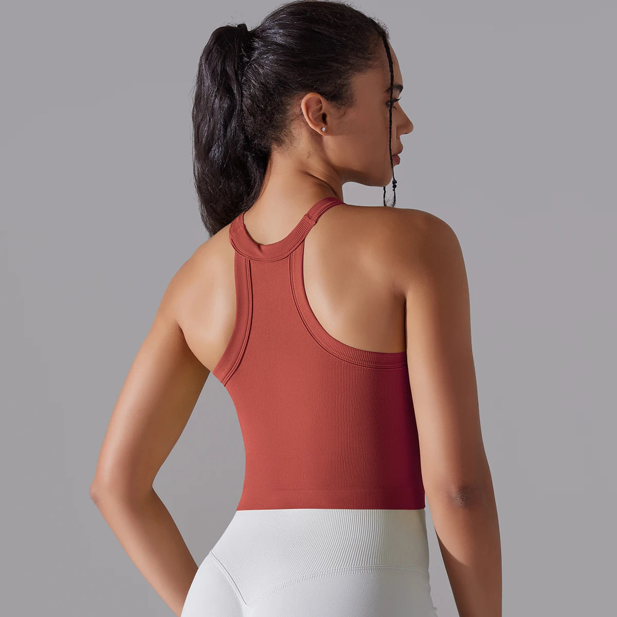 Women's Seamless Double-Layer Support Vest