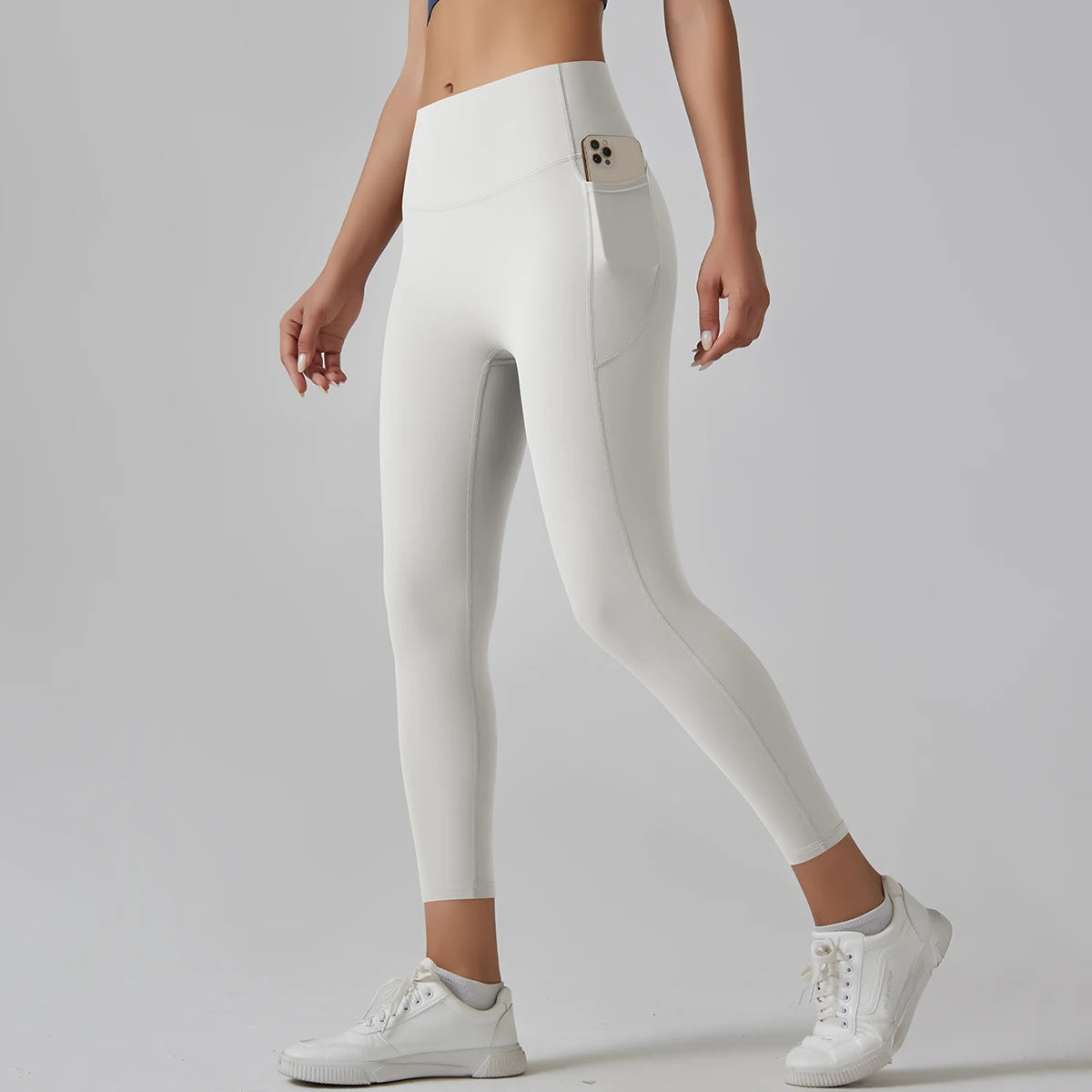 High-Waist Leggings with Pockets