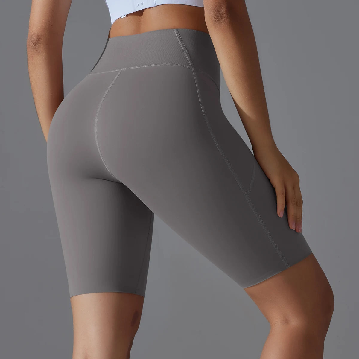 Seamless High-Waist Shorts – Comfortable & Supportive