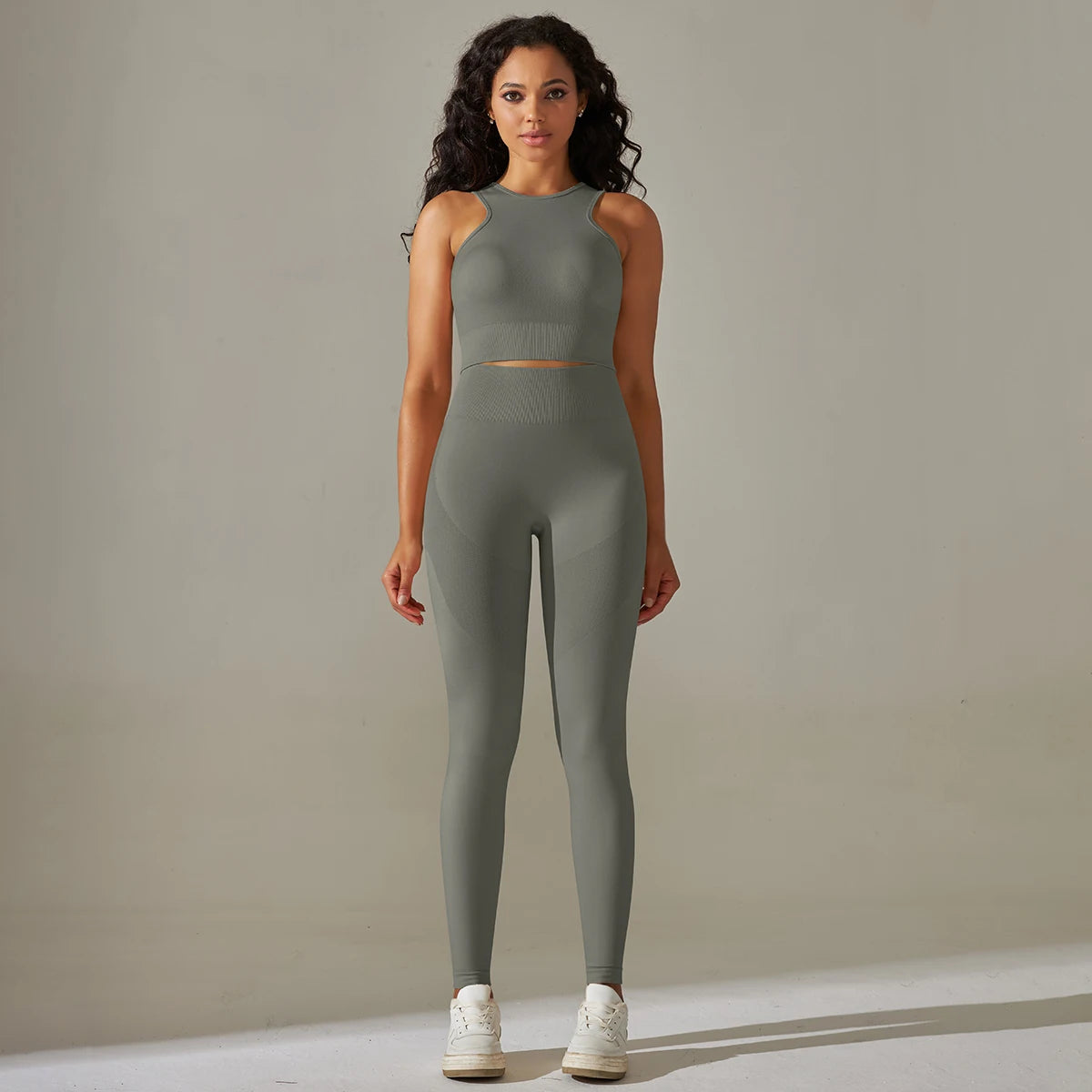 Seamless Vest & Leggings Set