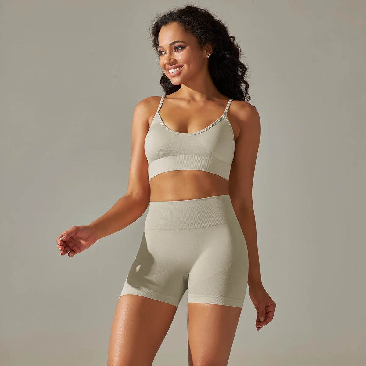 Seamless Camisole & Shorts Set