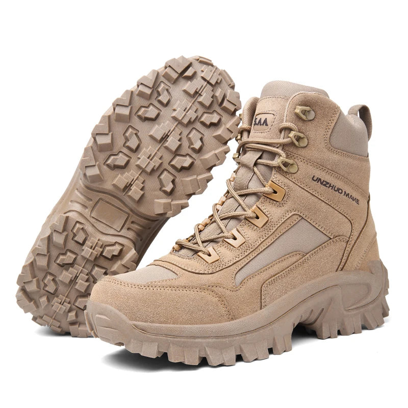 Men’s Tactical Hiking Boots – Military-Grade Anti-Slip Outdoor Boots