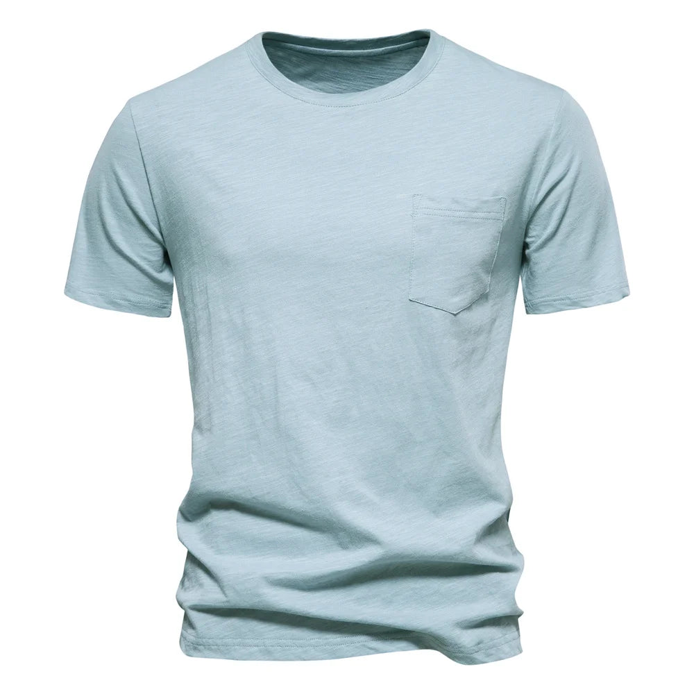 Men's 100% Cotton Performance T-Shirt – Short Sleeve Adventure Wear