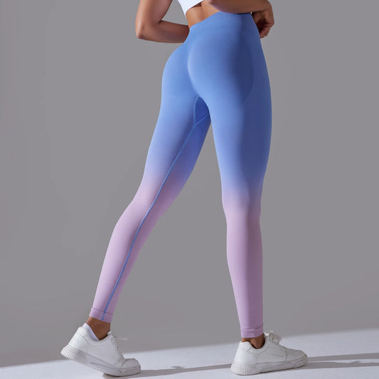 High-Waist Seamless Stretch Leggings