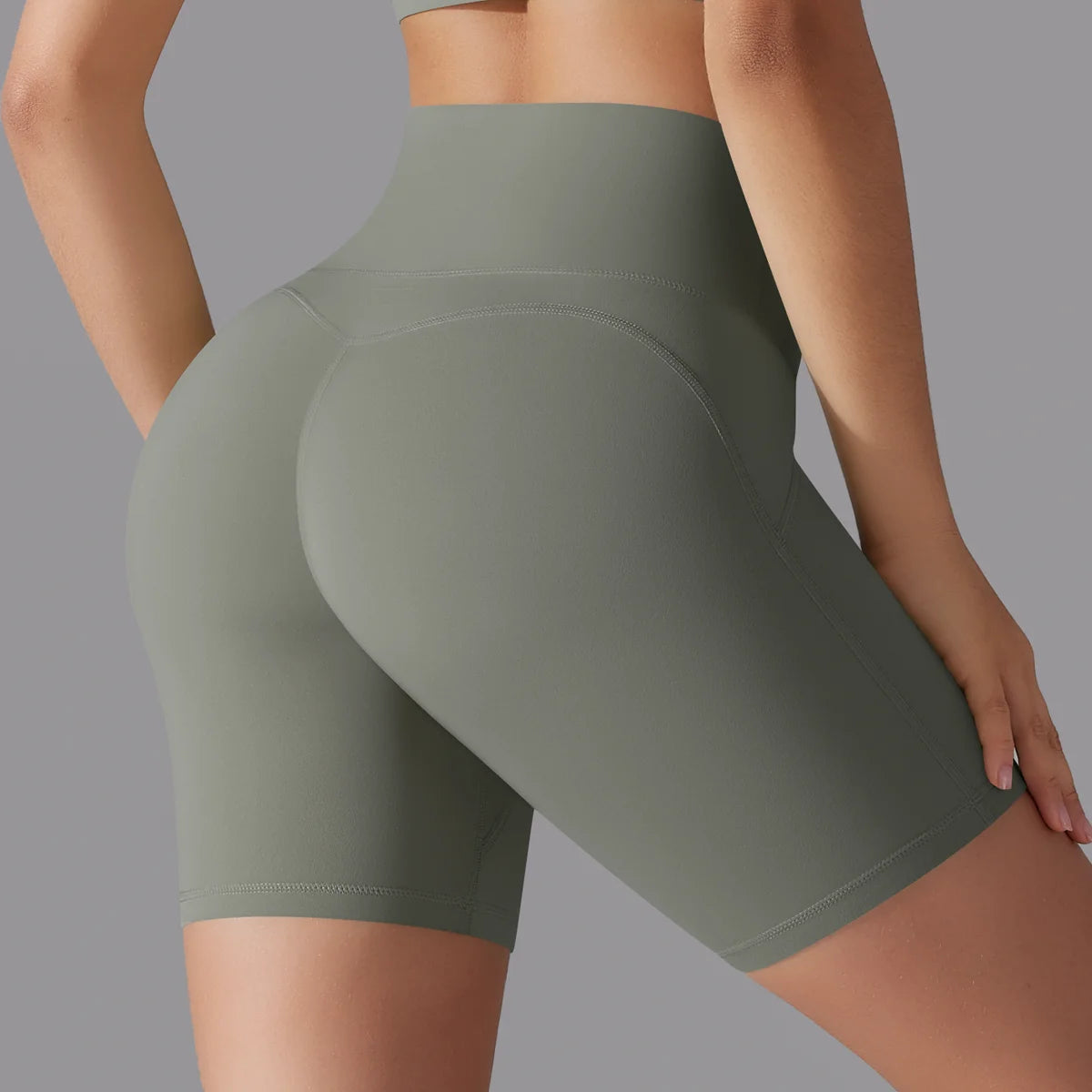 High-Waist Breathable Shorts – Lightweight & Flexible