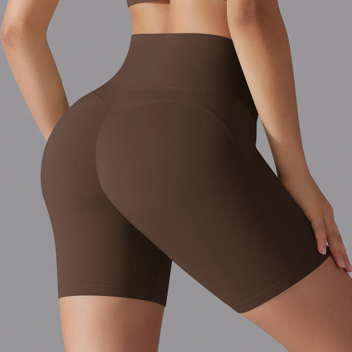 High-Waist Breathable Shorts – Lightweight & Flexible