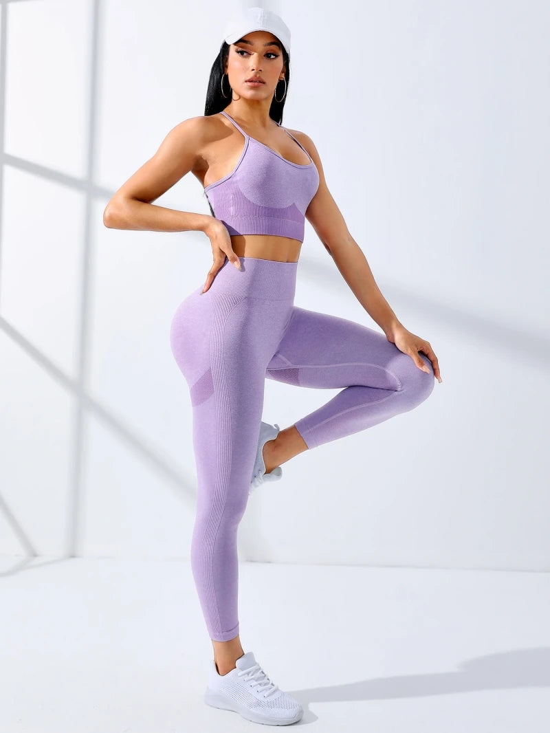 Seamless 2-Piece Yoga Set