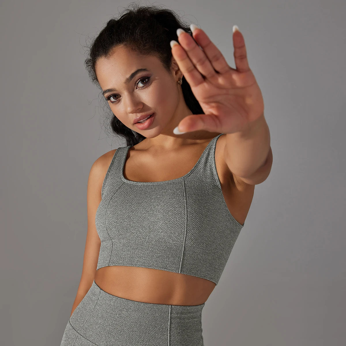 Seamless Padded Comfort Crop