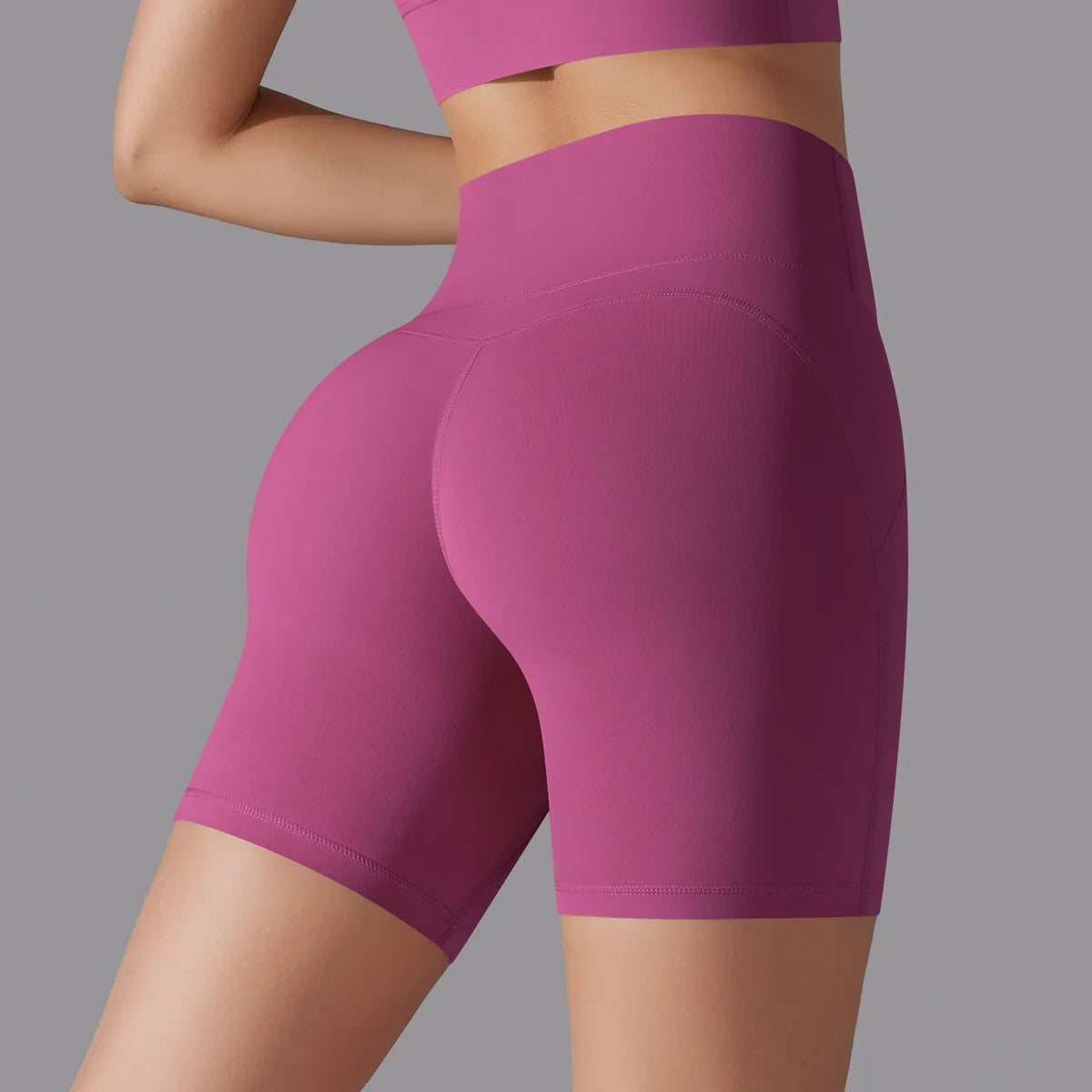 High-Waist Breathable Shorts – Lightweight & Flexible