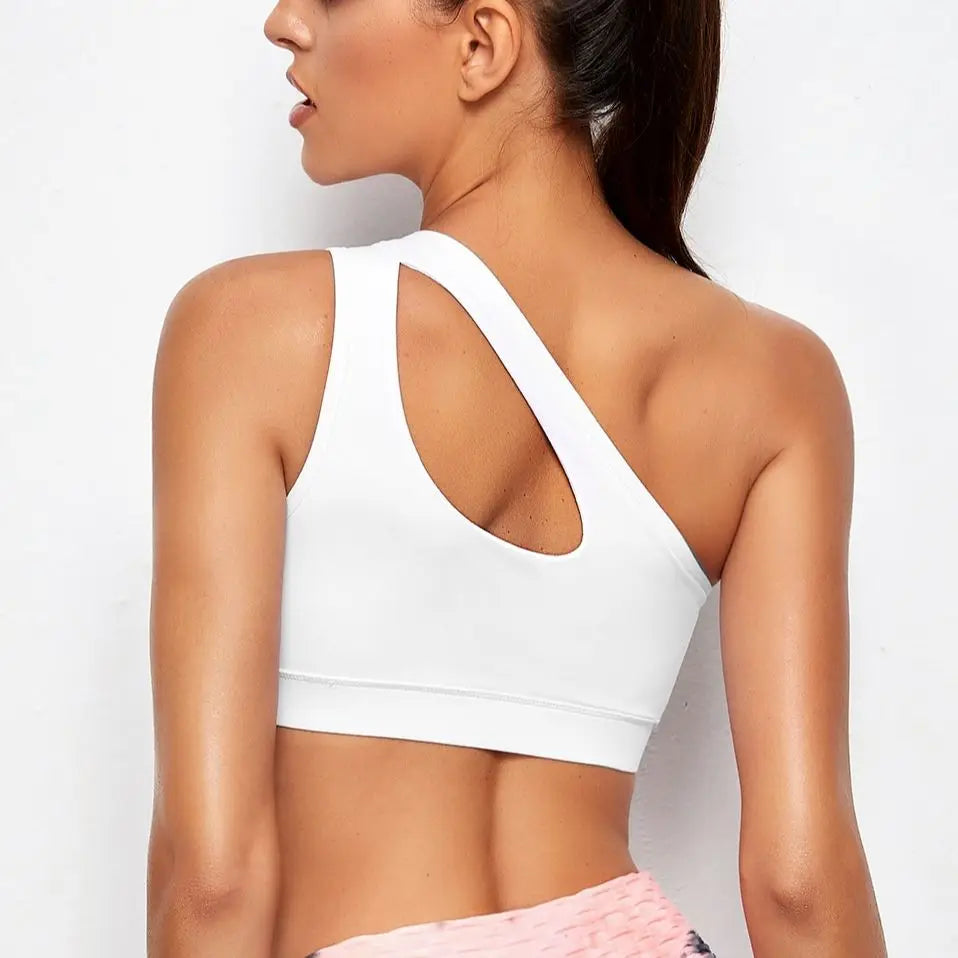 One-Shoulder Sports Bra