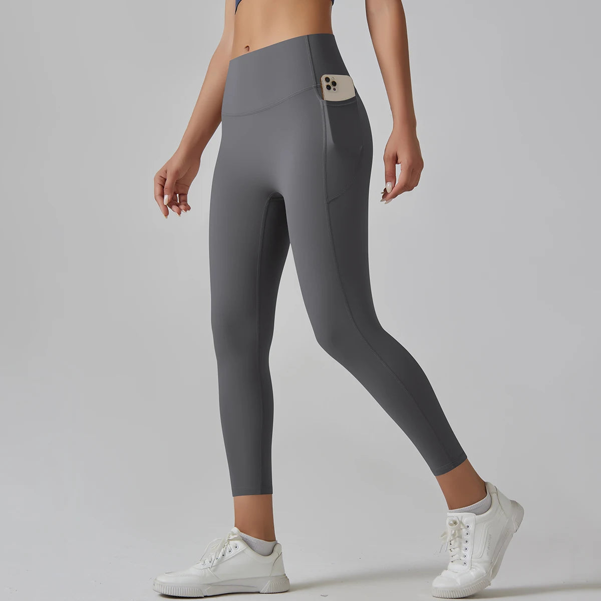 High-Waist Leggings with Pockets