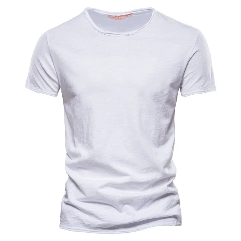 Men's 100% Cotton Performance T-Shirt – Short Sleeve Adventure Wear