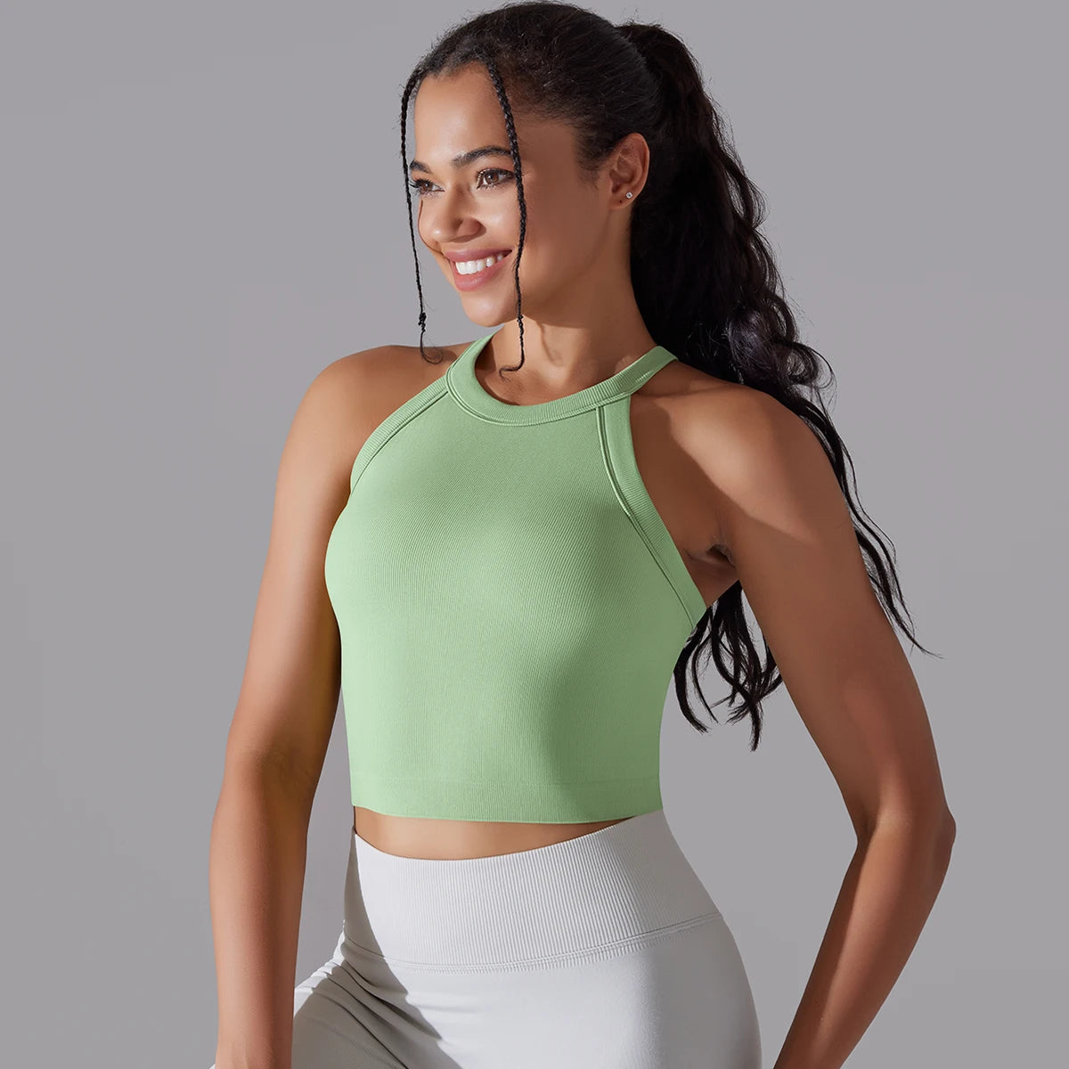 Women's Seamless Double-Layer Support Vest