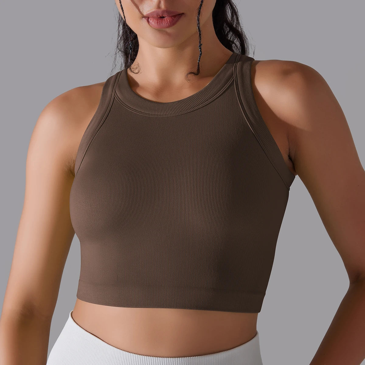 Seamless Padded Crop Top