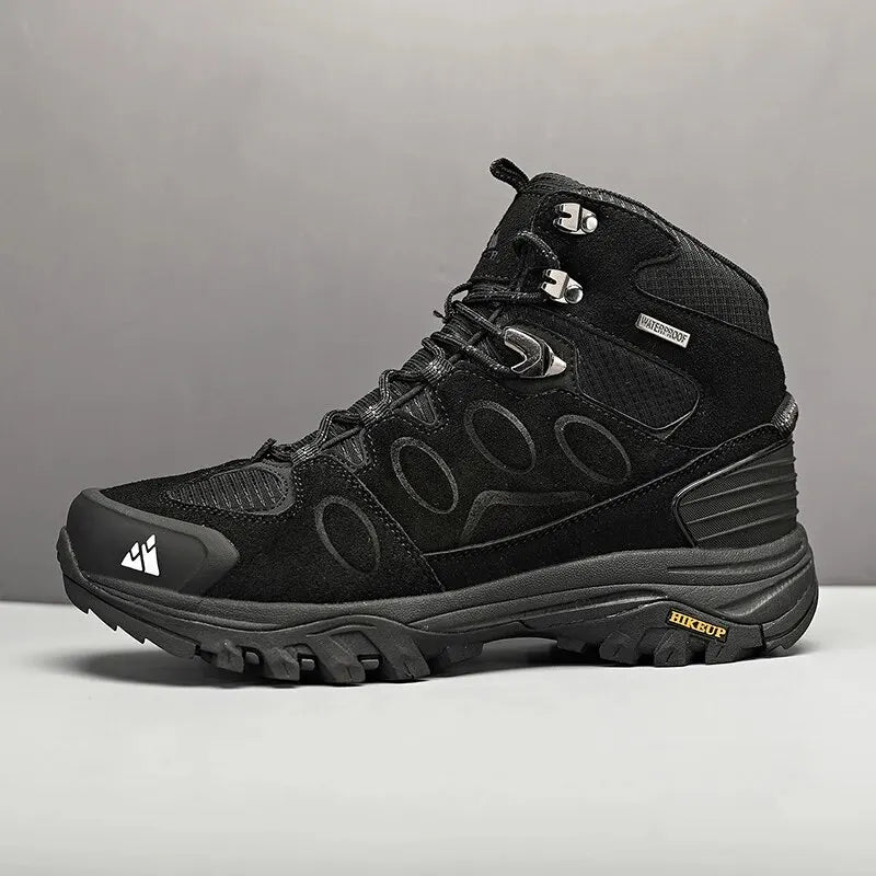 Men’s High-Top Hiking Boots – Non-Slip Winter Trekking Shoes