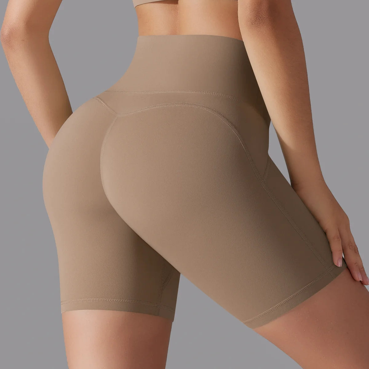 High-Waist Breathable Shorts – Lightweight & Flexible