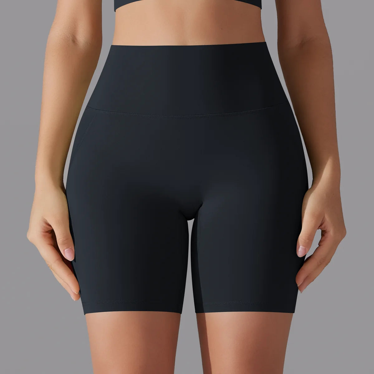 High-Waist Breathable Legging Shorts for Women