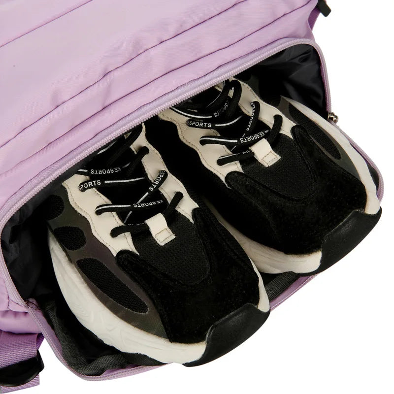 Flight-Approved Waterproof Backpack with Shoe Compartment