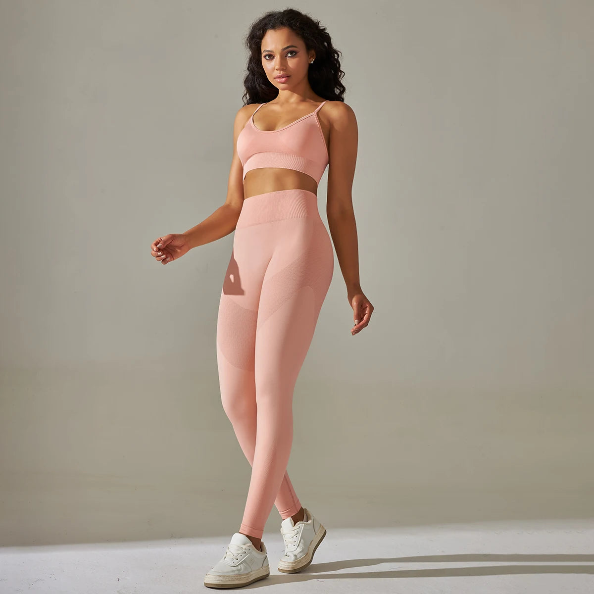 Seamless Camisole Bra & Leggings Set